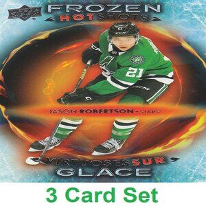 Jason Robertson Hockey Card Collection